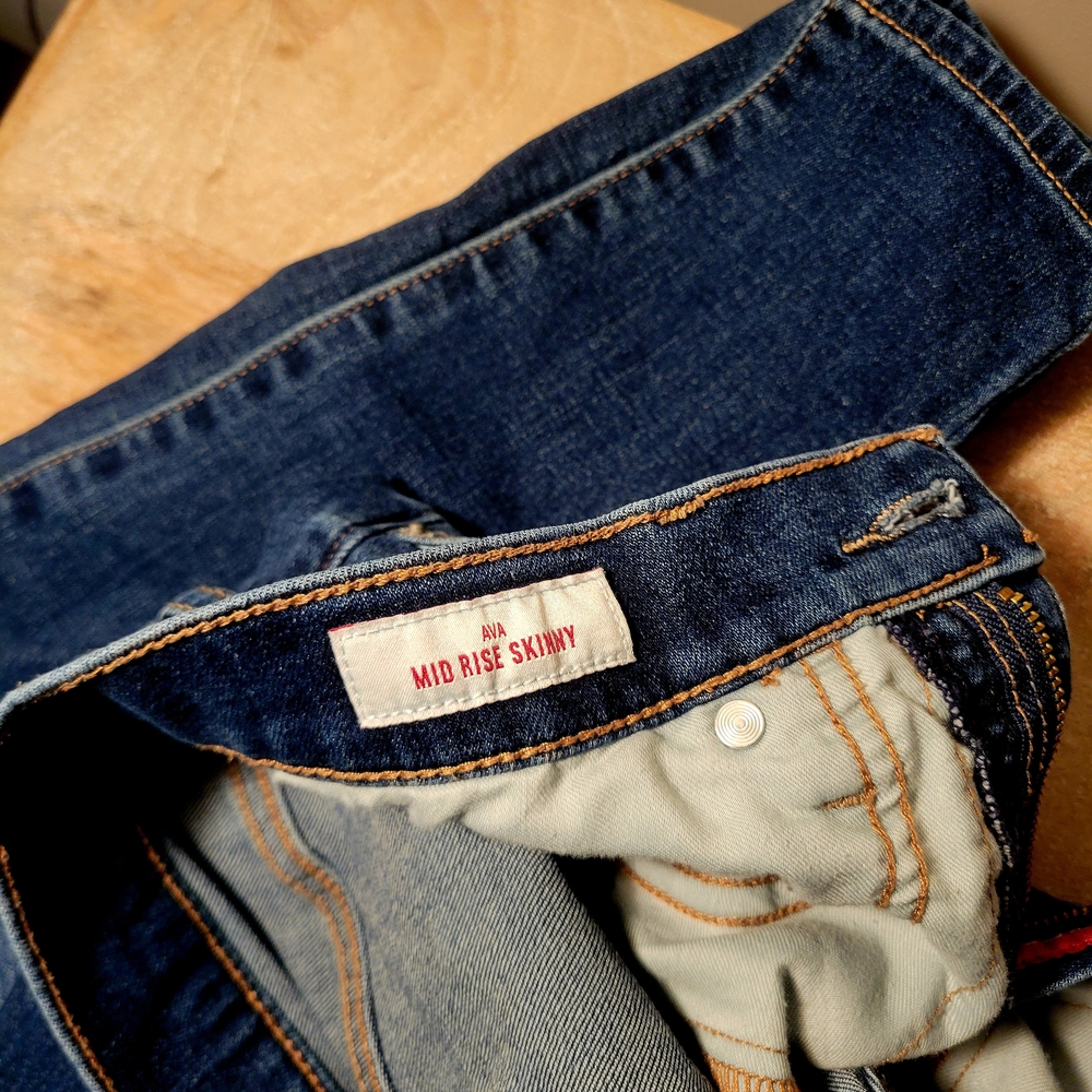 Lucky Brand Women's Skinny Jeans - Dark Blue